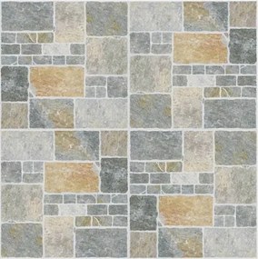 Grès porcellanato 34 x 34 cm effetto pietra Corte Quarzite Ceramiche San Nicola