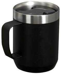 Tazza termica nera in acciaio inox 230 ml Stay-Hot Camp Mug Black – Stanley
