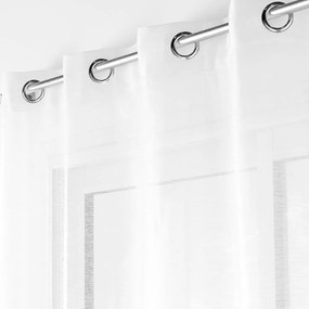 Tenda in voile bianco 140x180 cm Lissea - douceur d'intérieur