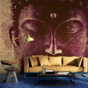 Fotomurale  Saggio Buddha  Colore Grigio, Dimensioni e Misure 200x154