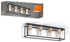 Ledvance - Lampadario a plafone DECOR 4xE27/15W/230V