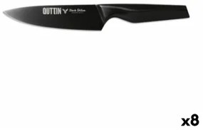 Coltello da chef Quttin Black Edition 16 cm (8 Unità)