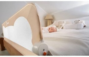 Lionelo - Barriera di sicurezza per letti EVA beige