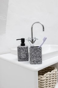 Portaspazzolino in poliresina grigio Tom Tailor T-Terrazzo – Wenko