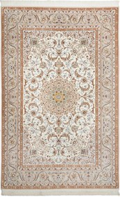 Isfahan Tappeto 240 x 160 Rosso (Iran) Annodato A Mano