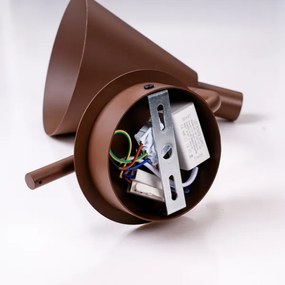 Brilagi - Applique a LED LUCERA LED/3W/230V marrone