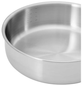 Padella in acciaio inox con coperchio ø 24 cm Lucca 3.0 – FABINI