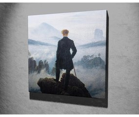 Dipinto - riproduzione 45x45 cm Caspar David Friedrich - Wallity