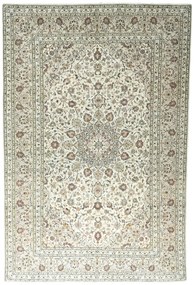 Kashan Tappeto 200 x 300 Beige (Iran) Annodato A Mano