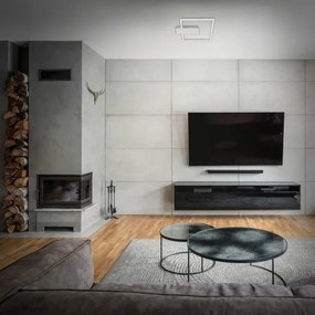 Briloner 3544-018 - Plafoniera LED dimmerabile NICO LED/12W/230V cromo