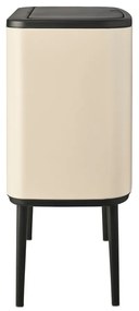 Bidone per rifiuti in acciaio beige touch 36 l Bo Touch Bin - Brabantia
