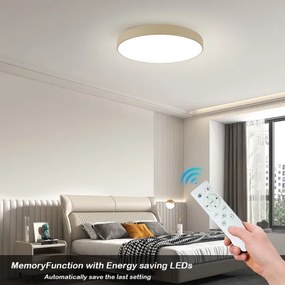 Brilagi - Lampada dimmerabile LED POOL SMART 100W/230V 80 cm beige Wi‑Fi Tuya + telecomando