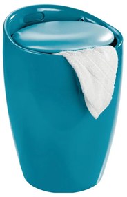 WENKO 20625100 - Sgabello CANDY 36x50,5 cm turchese/nero