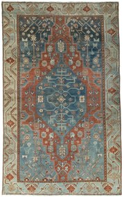 Hamedan Tappeto persiano 210 x 130 Rosso (Iran) Annodato A Mano