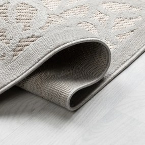 Tappeto grigio per esterni 80x150 cm Argento - Flair Rugs