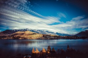 Fotomurale – Sera al lago