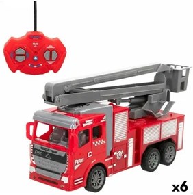 Camion dei Pompieri Speed &amp; Go 23 x 12,5 x 8 cm (6 Unità)