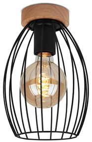 Brilo - Plafoniera WAKTU 1xE27/60W/230V albero di caucciù