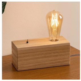 Atmosphera - Lampada da tavolo TIBU 1xE27/25W/230V