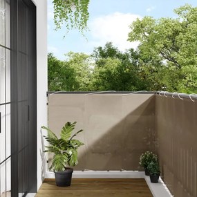 Paravento Da Balcone Tortora 120x1000 Cm 100% Poliestere Oxford /