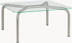 Tavolino da salotto con piano in vetro Uku