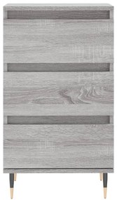 Credenza grigio sonoma 40x35x70 cm in legno multistrato