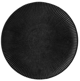 Piatto in gres nero, ø 23 cm Neri - Bloomingville