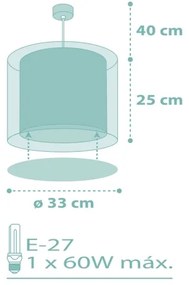 Dalber 41002H - Lampadario per bambini DOTS 1xE27/60W/230V
