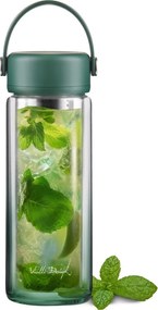 Bottiglia verde in vetro 350 ml Fuori – Vialli Design