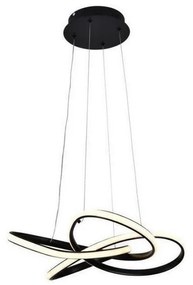 Lampadario a sospensione con filo LED dimmerabile LED/40W/230V 3000-6500K nero + telecomando