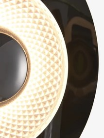 Zuma Line MB2293-1S-3BCT - Applique LED da parete DIOP LED/8W/230V nero/fumé n.