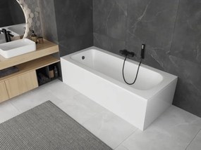 Mexen Vega vasca da bagno rettangolare 140 x 70 cm con rivestimento, bianca - 55011407000X
