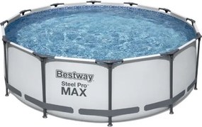 Piscina fuori terra rotonda Bestway 56418 Steel pro max 366x100 cm