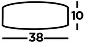 Searchlight 23298-2GY - Plafoniera DRUM PLEAT 2xE27/15W/230V grigio