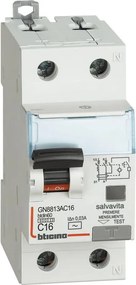 Interruttore magnetotermico differenziale 1P 16A 6kA AC 2M BTICINO