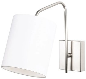 Lampada da parete bianca/argentata Ve – Opviq lights