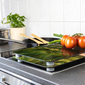 Set di 2 coperchi per stufe in vetro temperato 52x30 cm Lighthouse - Maximex