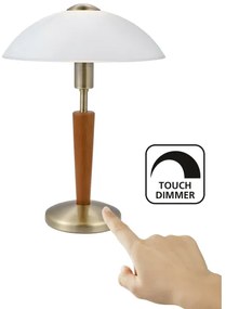 EGLO 87256 - Lampada da tavolo SOLO 1 1xE14/40W/230V