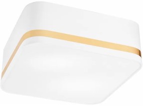 Plafoniera SIRJA SQUARE 2xE27/60W/230V 35x35 cm bianco