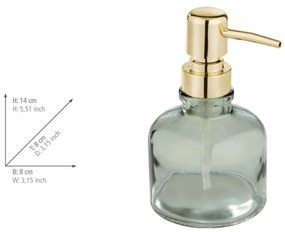 Dispenser per sapone color menta in vetro 200 ml Atessa – Wenko