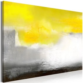 Quadro Bright Morning (1 Part) Wide  Colore Giallo, Dimensioni e Misure 90x60