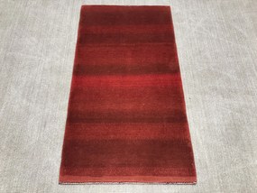 Gabbeh Tappeto persiano 150x80 Rosso (Iran) Annodato A Mano
