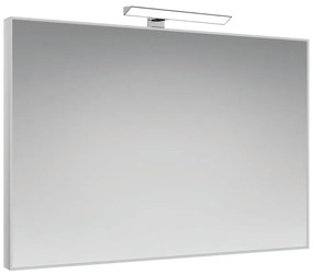 Specchio con illuminazione integrata bagno rettangolare Frame L 70 x H 70 x P 2.5 cm