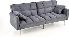 Divano allungabile Roberto grigio - H86 cm