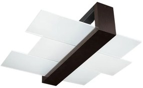 Brilagi - Plafoniera LED HERA 2xE27/7,5W/230V wengé