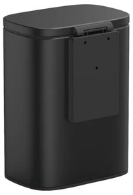 WENKO 25338100 - Cestino SARE 21,5x29,5 cm, nero