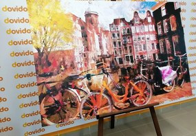Stampa su tela – Amsterdam disegnata