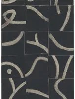 Coordonne Carta da parati Cubic Routes - Onyx