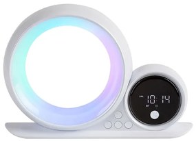 Rabalux 76109 - LED RGB Lampada da tavolo con altoparlante WAKEWAY LED/5W/230V