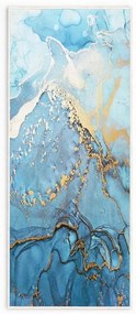 Runner blu lavabile 80x200 cm Blue Waves - Oyo Concept
